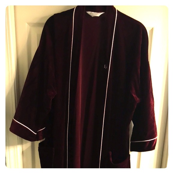 Dior Intimates & Sleepwear Christian Dior Vintage Authentic Velour